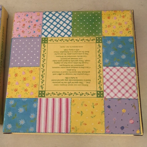 Avon 1982 Keepsake Personalize able sleeping bunny Collectible Plate - Picture 4 of 8